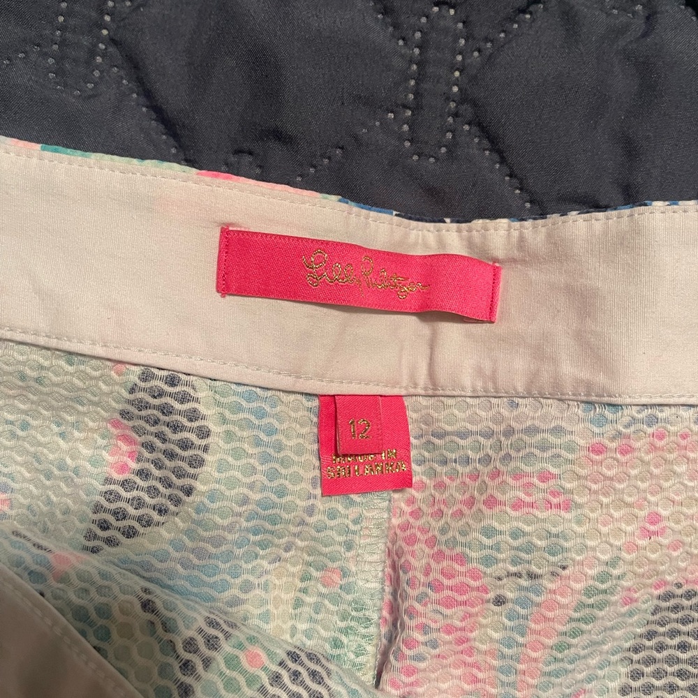 Lilly Pulitzer Pastel Patterned Shorts - Picture 3 of 4